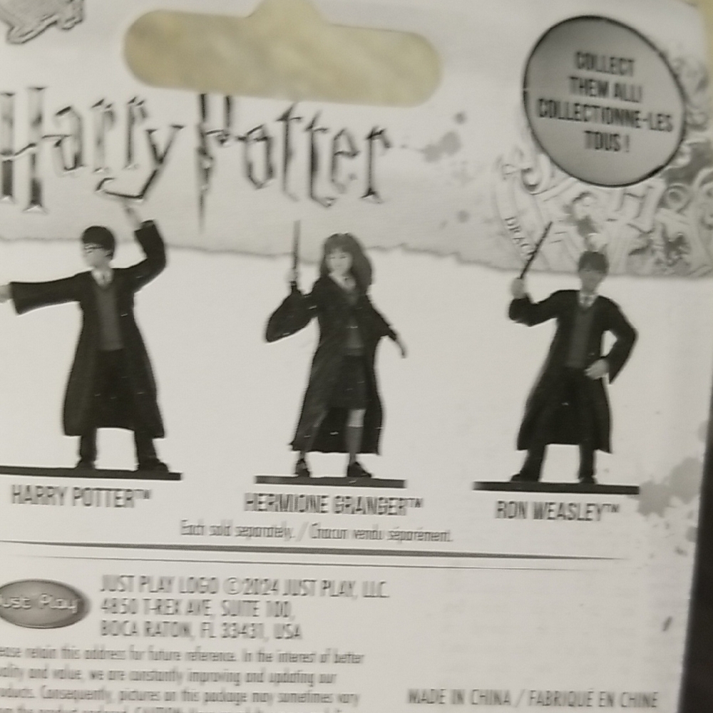 Harry Potter Action Figure Set - Black Robes - Picture 7 of 7